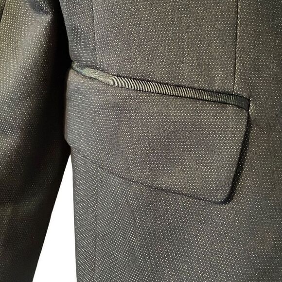 New York & Company 7th Avenue Suiting navy lined easy care blazer 18 - Picture 5 of 16